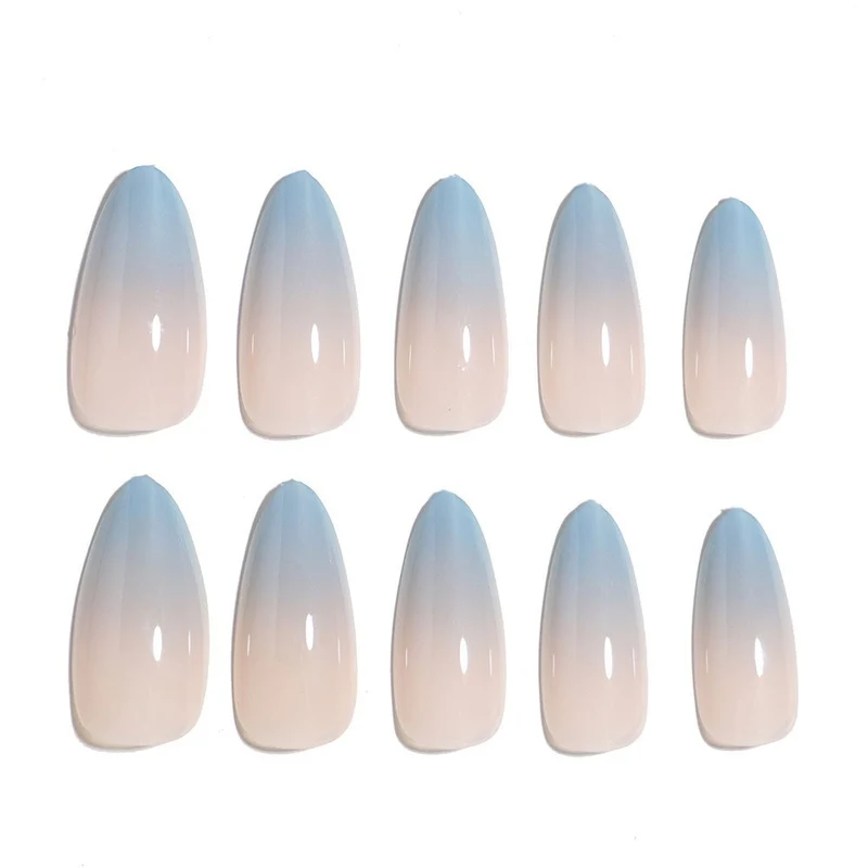 Natürliche Glossy Press-On Nail Tips Karnz