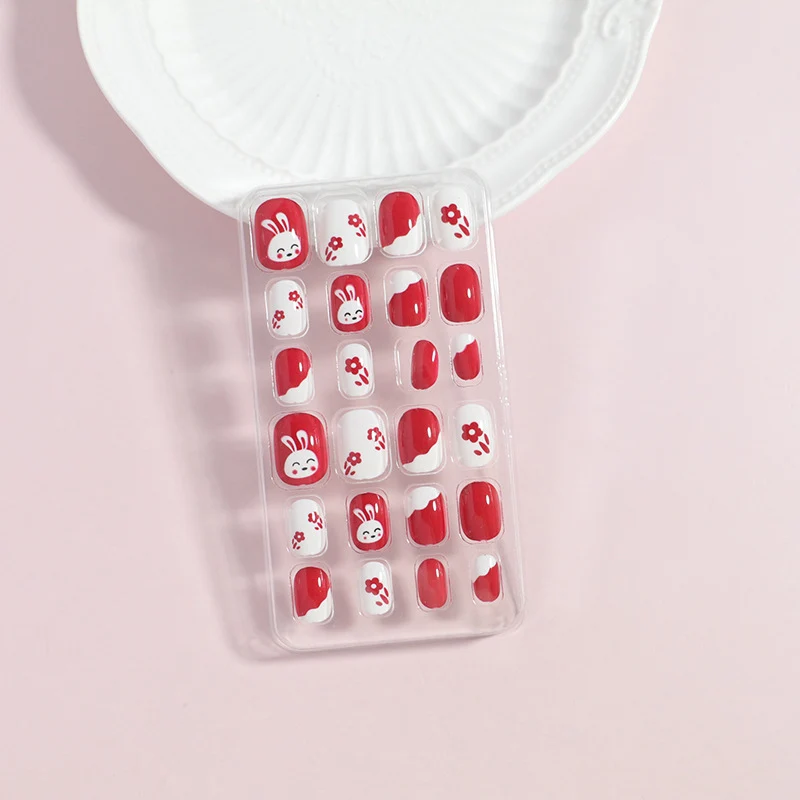 Dekoratives Press-On Nagelset Karnz
