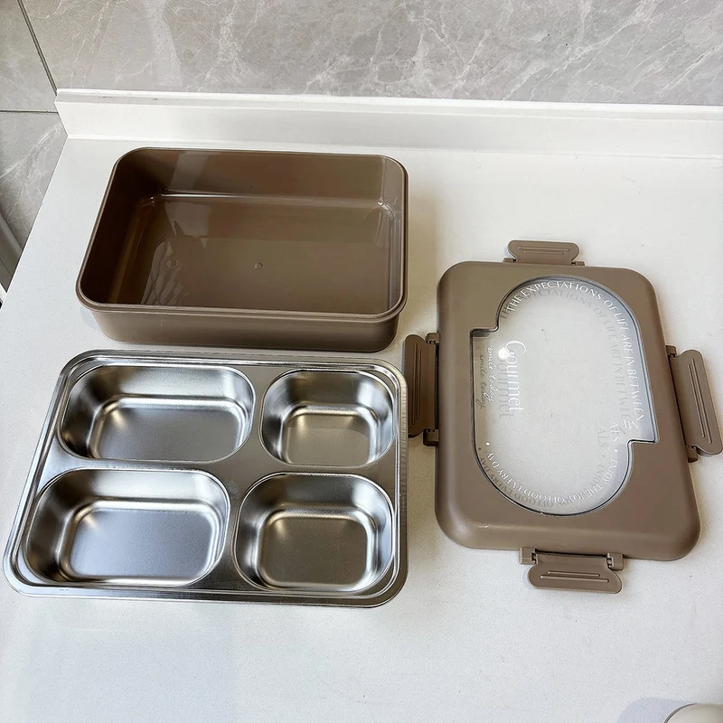Multi-Sektion Edelstahl Lunchbox