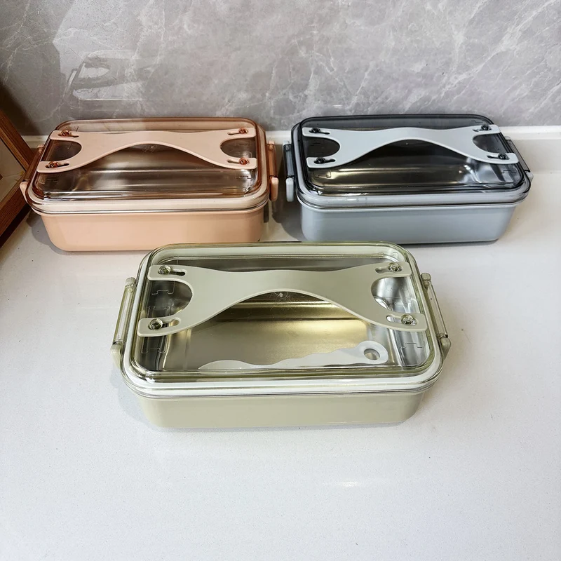 Multi-Section Glas Lebensmittellagerbehälter