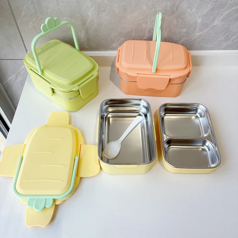Mehrschichtige Bento-Lebensmittel Aufbewahrungsbox
