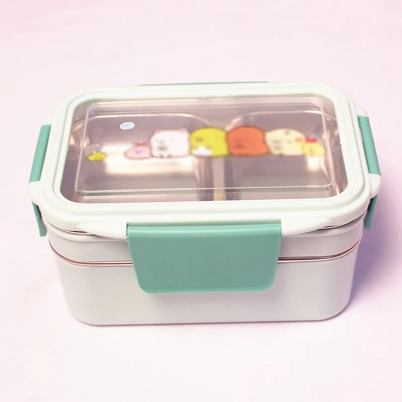 Niedliches Multi-Compartment Lebensmittelaufbewahrungsbehälter-Set