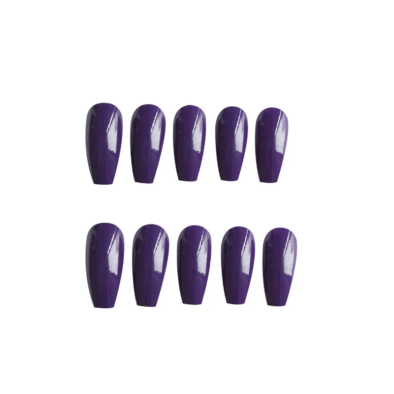 Künstliche Nagelverlängerungen mit Hochglanz-Finish Karnz