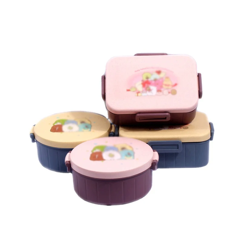 Süßer tierisch gestalteter Bento-Lunchbehälter