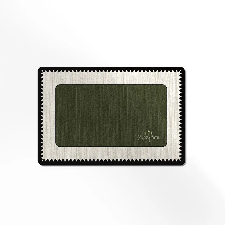 Weicher Floral Badteppich