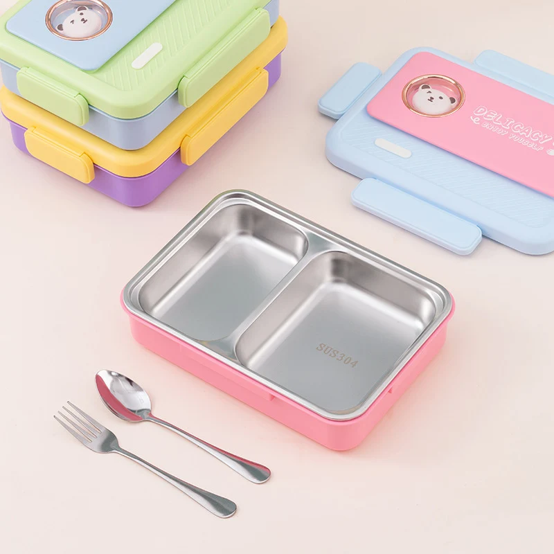 Edelstahl Multi-Compartment Lunchbox