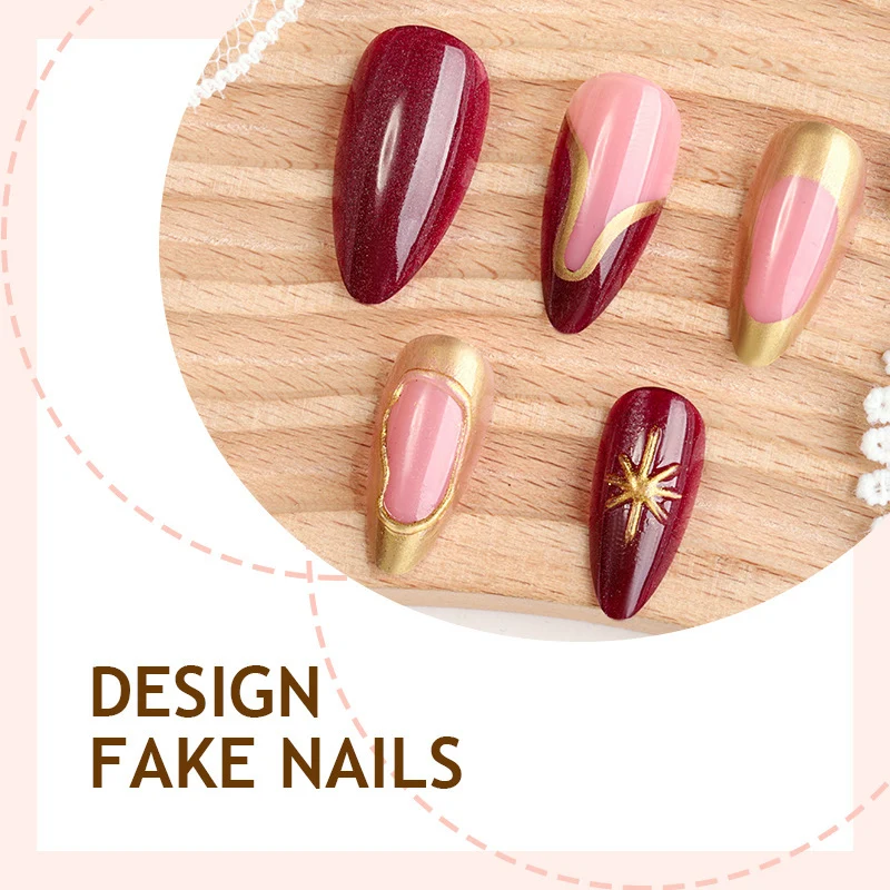 Kunstnageldesign Set mit luxuriösem Glamour Karnz