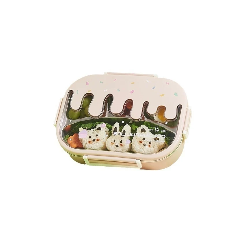 Verspielte Mehrfachfächer Brotdose