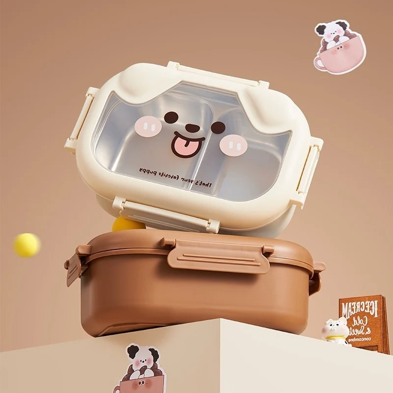 Verspielt Hunde-Themen Bento Lunchbox