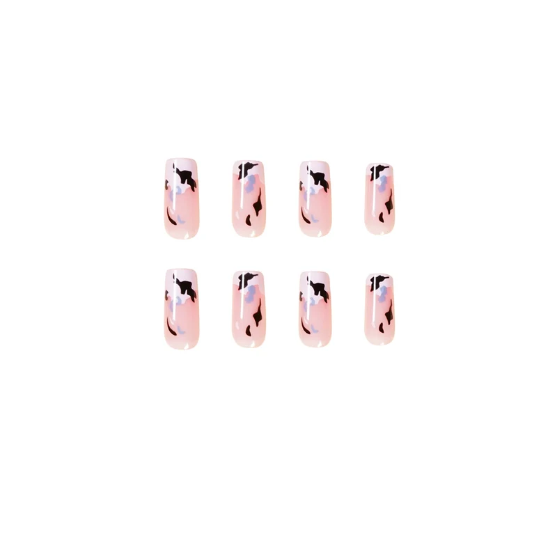 Künstliche Nagelkunst mit modernem Farbmuster Karnz