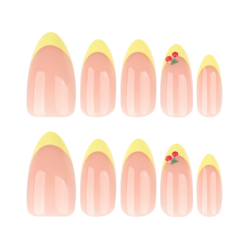 Künstliche Nagelkunst mit Blüten- und Glitzerelementen Karnz