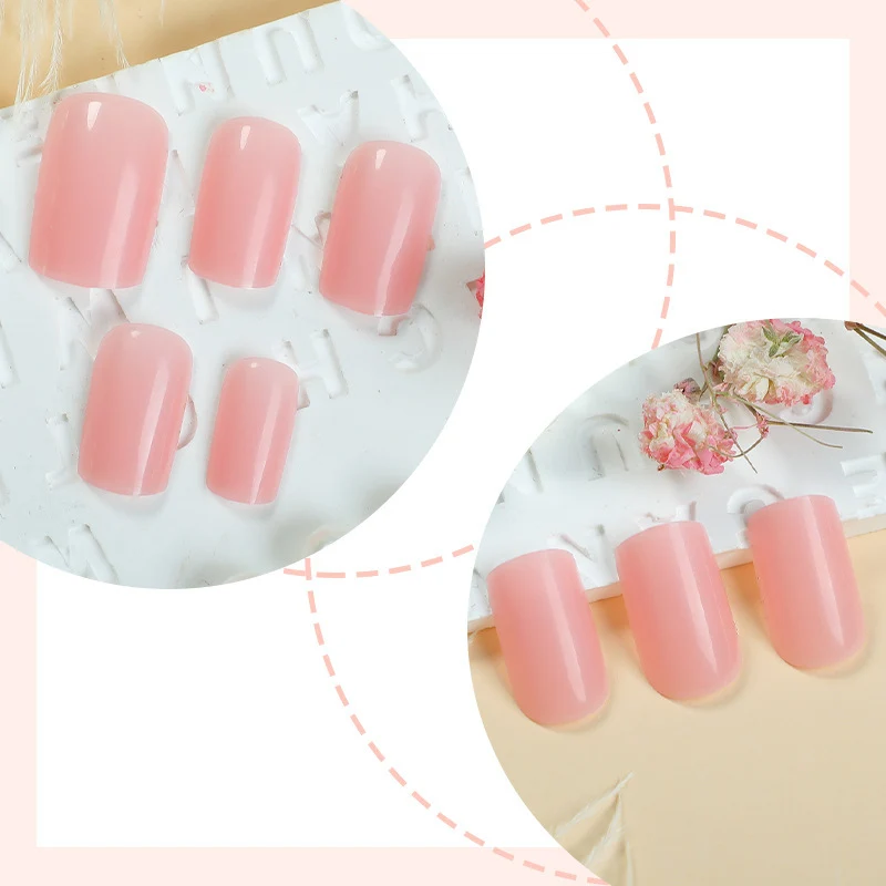 Kunstnägel Set mit elegantem und natürlichem Glanz Karnz