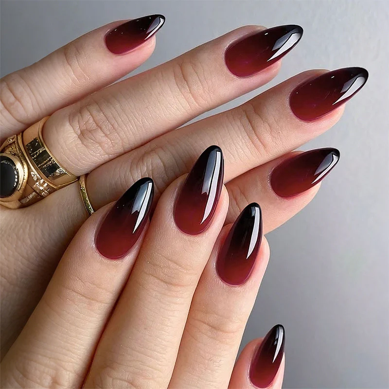 Künstliche Stiletto Kunstnägel mit Ombre-Effekt Karnz
