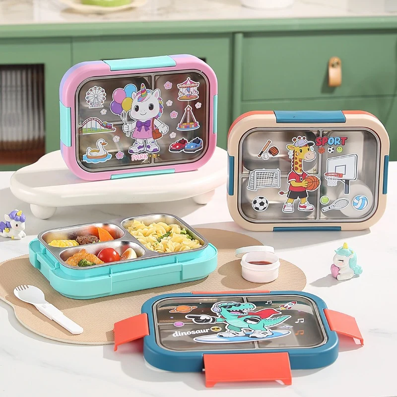 Sport-Themen Multi-Fach Bento Lunchbox
