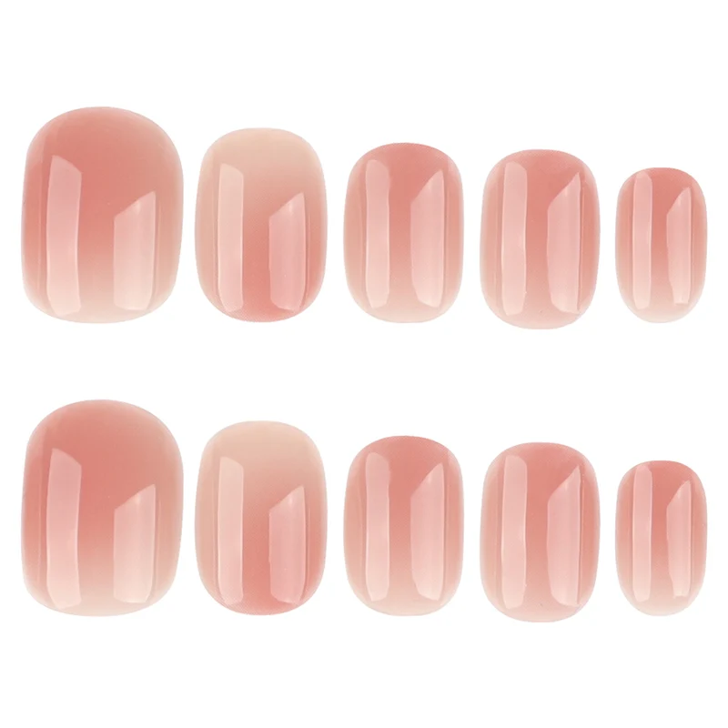 Künstliche Gel-Nägel mit elegantem Hochglanz-Finish Karnz