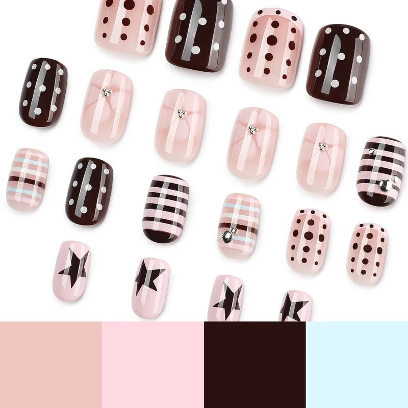 Kreative Nagelkunst mit verspielten Designs Karnz