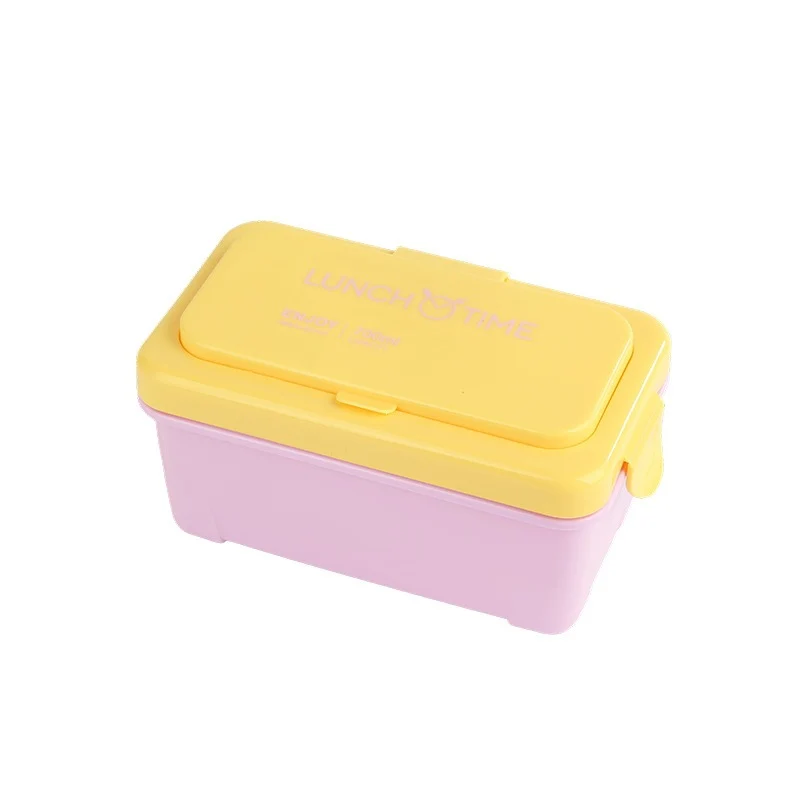 Mehrfachcompartimentierte umweltfreundliche Lunchbox mit auslaufsicheren Design