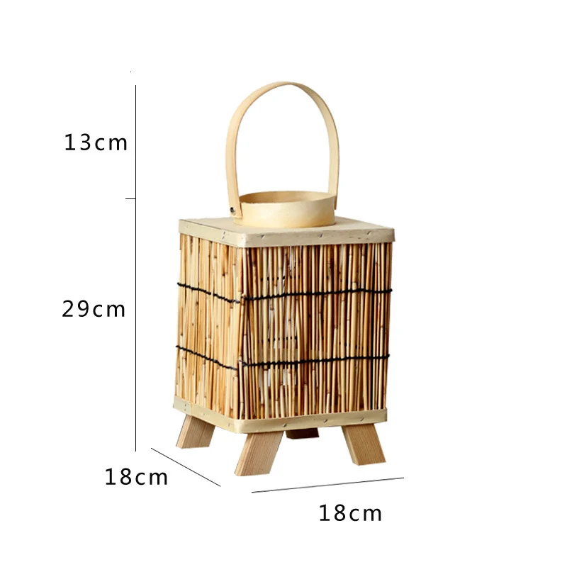 Künstlicher Rattan-Laterne Karnz