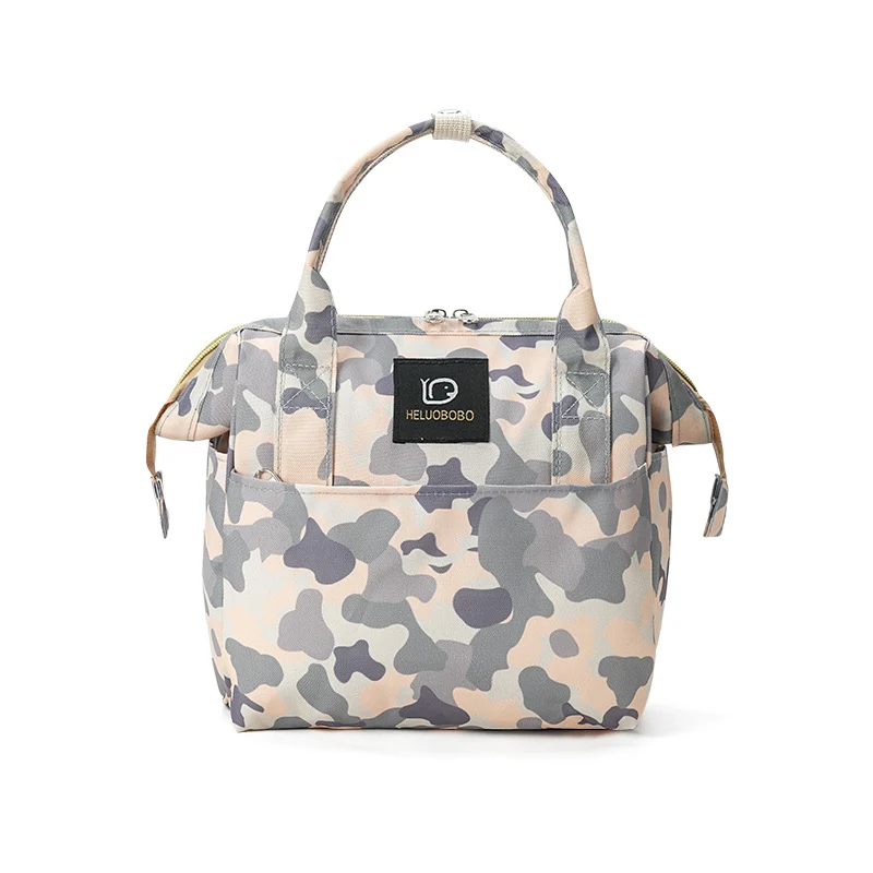 Künstlerisch bedruckte isolierte Lunch-Tasche Karnz