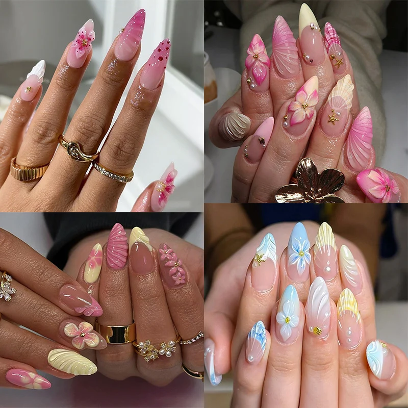Elegante Kunstnagel-Designs Karnz