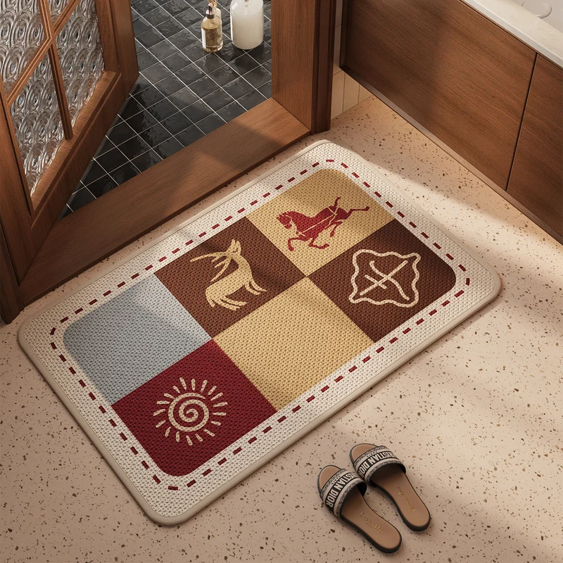 Willkommensmatte mit süßem Hundedesign