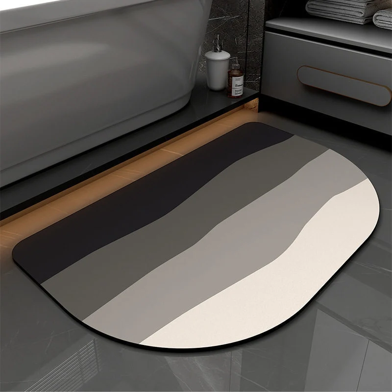 Stylische Farbverlauf-Badematte