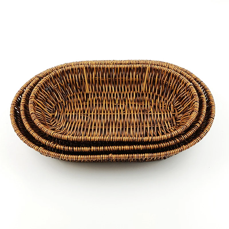 Elegantes Geflochtenes Servierkorbset Karnz