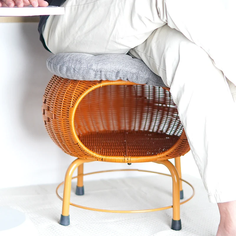 Gemütliches Rattan-Hundebett Karnz