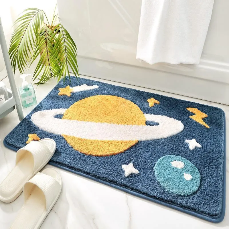 Plüsch Badezimmer Zitat Matte