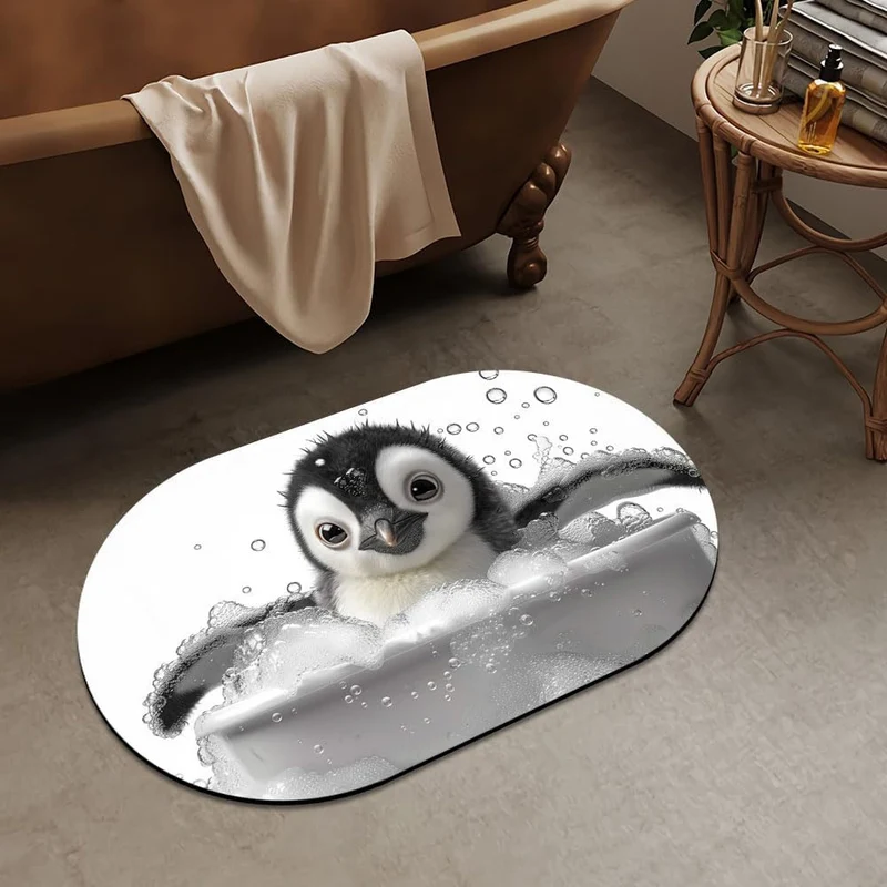 Luxuriöse abstrakte Marmor-Design-Badmatte