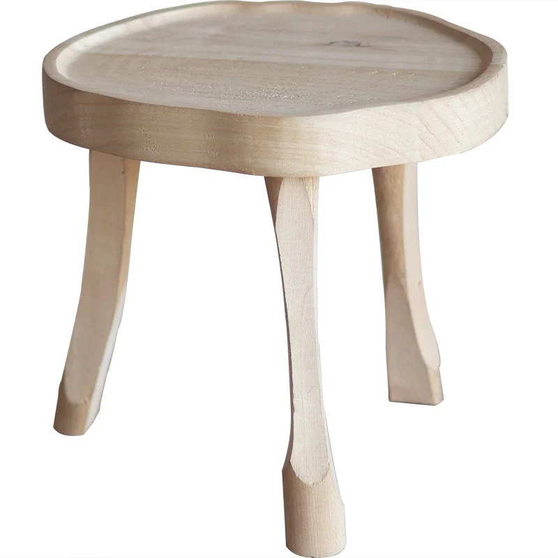 Moderner Holzfußhocker Karnz