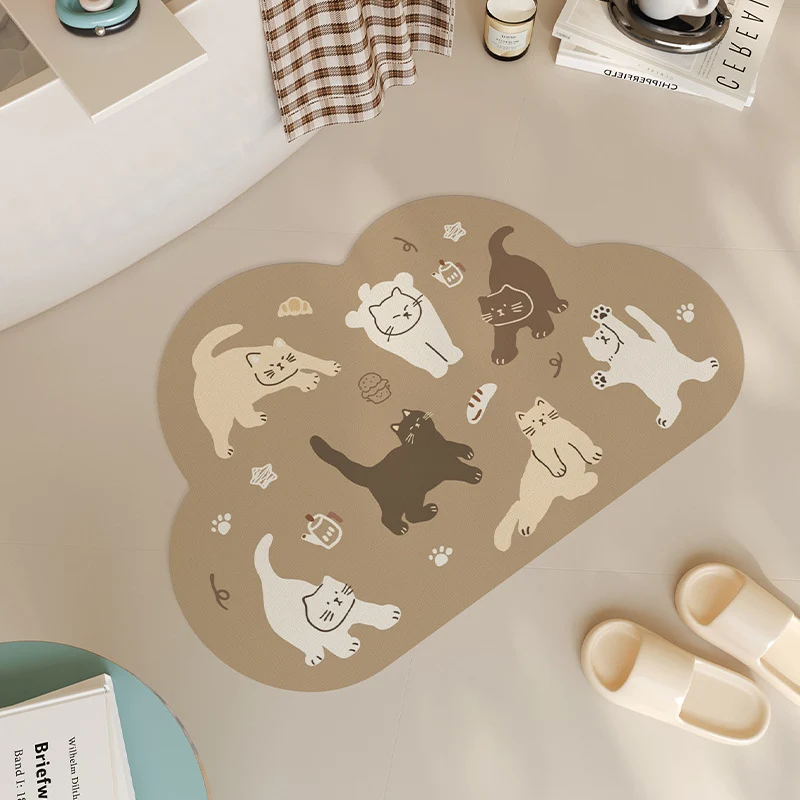 Süßes Katzen-Themen-Badewanne