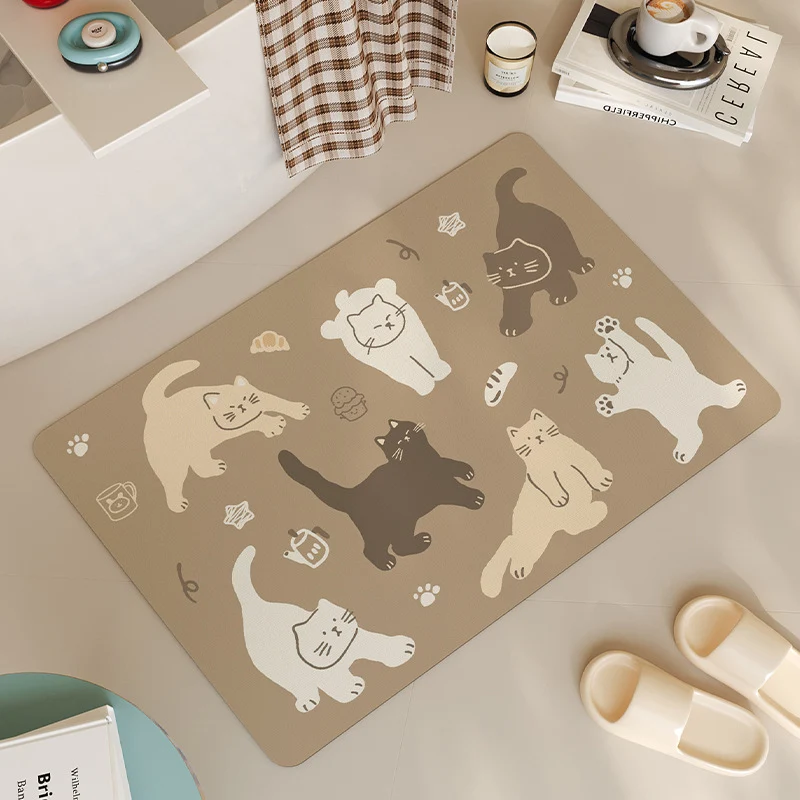 Süßes Katzen-Themen-Badewanne