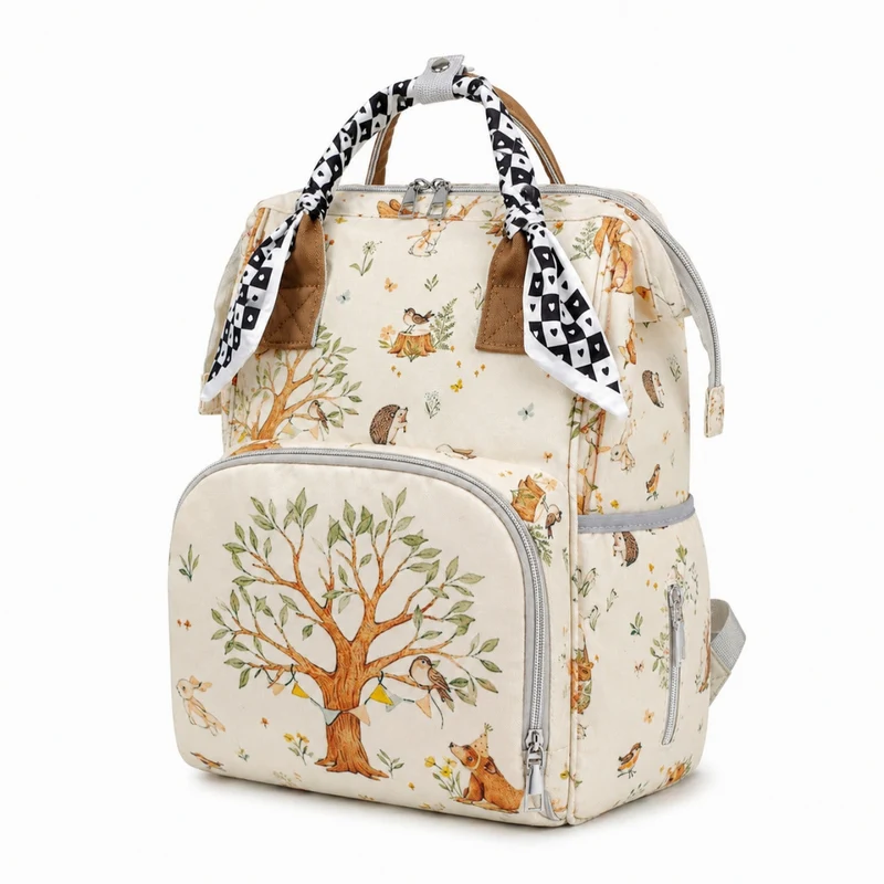 Floral Design Multi-Funktions-Reisetasche Karnz