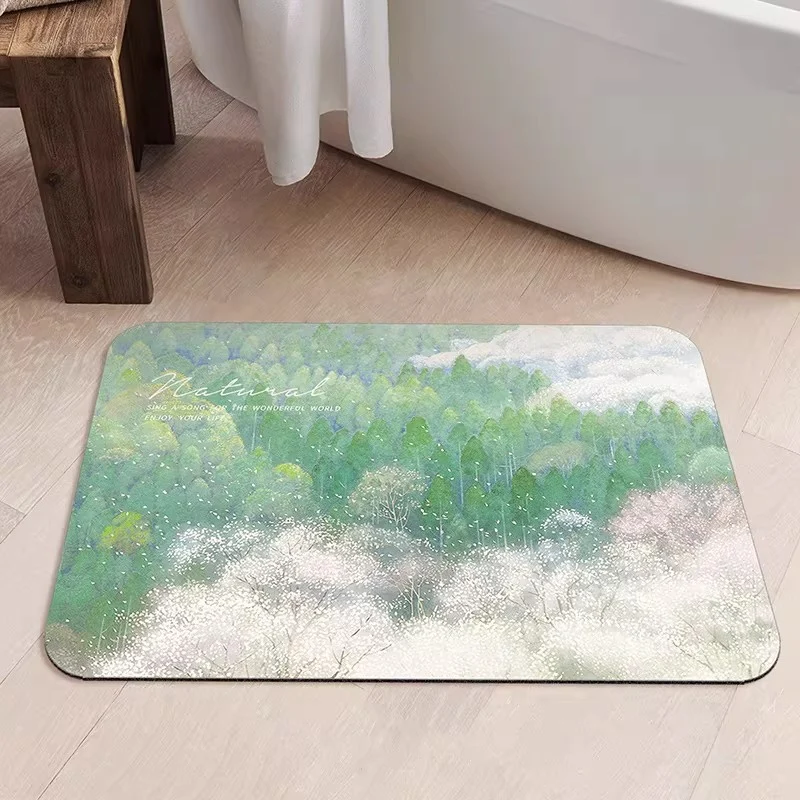 Künstlerische Illustrations-Schreibtischunterlage