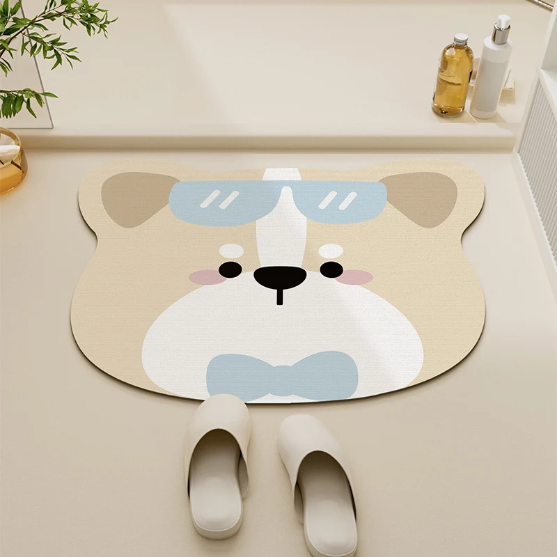 Adorable Frosch-förmige Badmatte