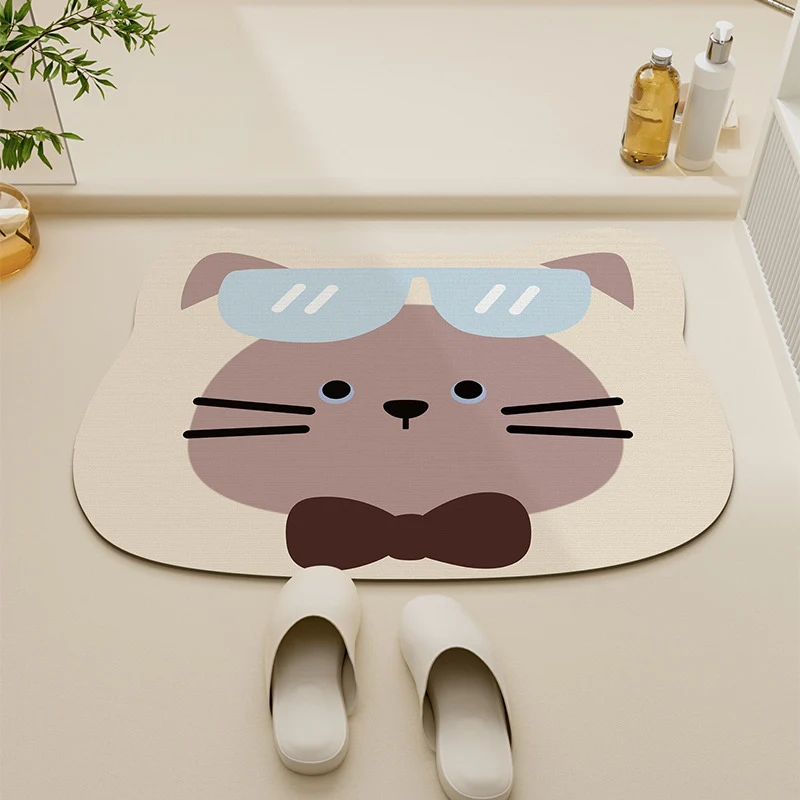 Adorable Frosch-förmige Badmatte