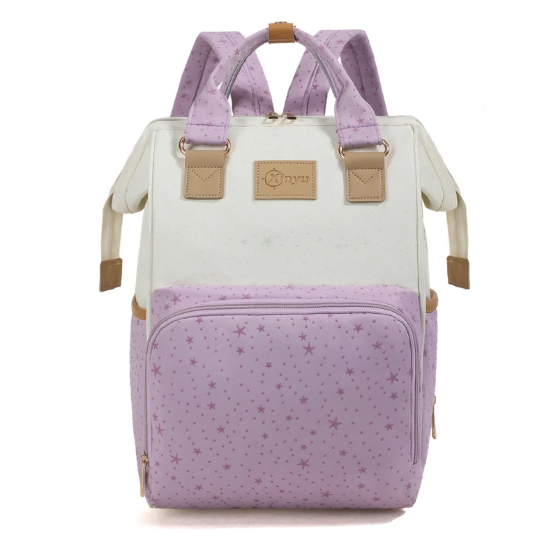 Sternen Druck Multi-Funktions Wickeltasche und Reise Rucksack Karnz