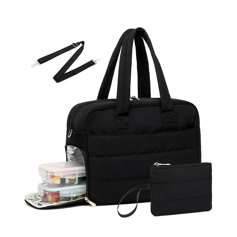 Stylische isolierte Lunch-Tasche mit Organizer Karnz