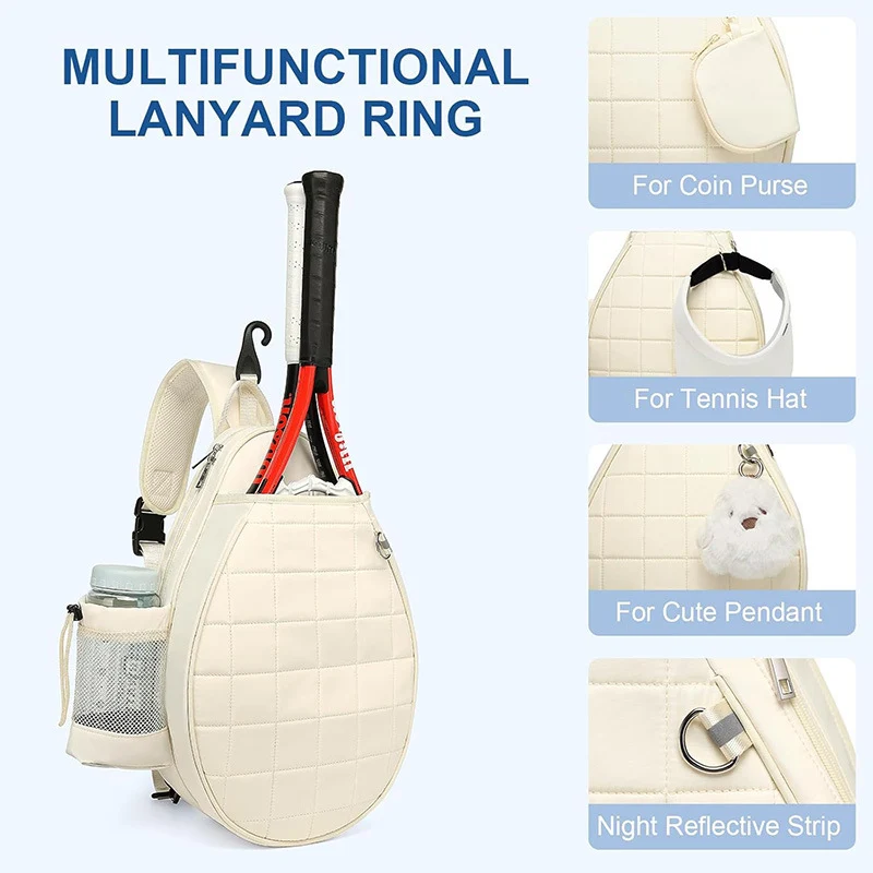 Gepolsterter Tennis Rucksack Karnz