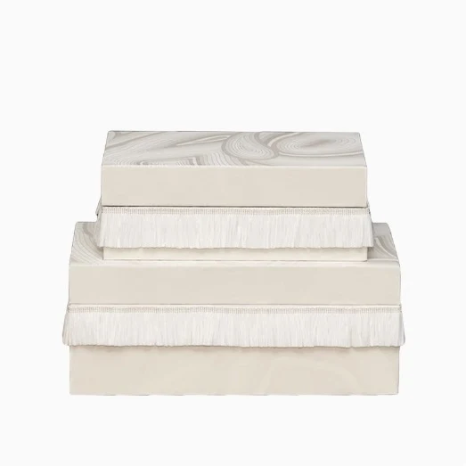 Stylische dekorative Aufbewahrungsboxen-Set
