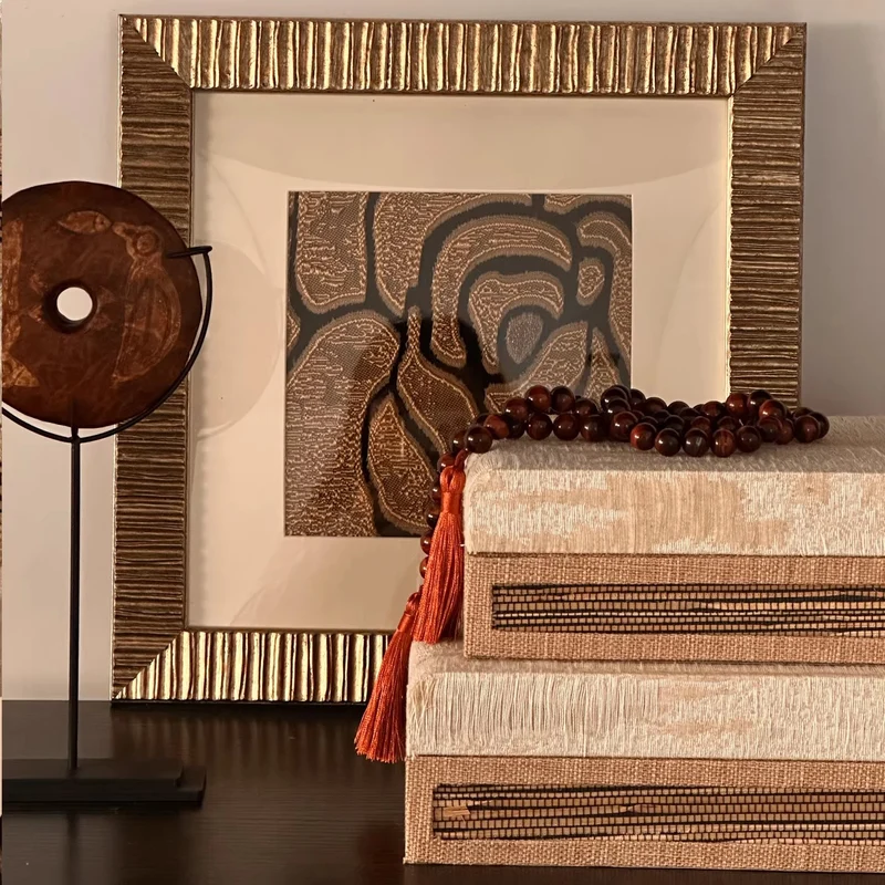 Stylische dekorative Aufbewahrungsboxen-Set