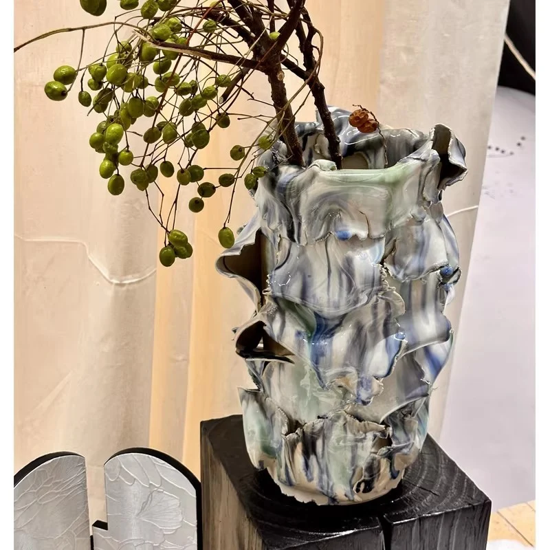 Skulpturale Dekorative Vase