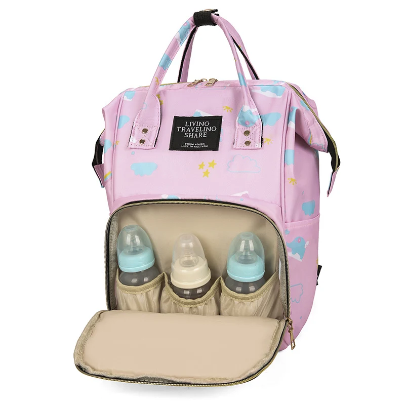 Verspielter Druck Wickelrucksack Karnz