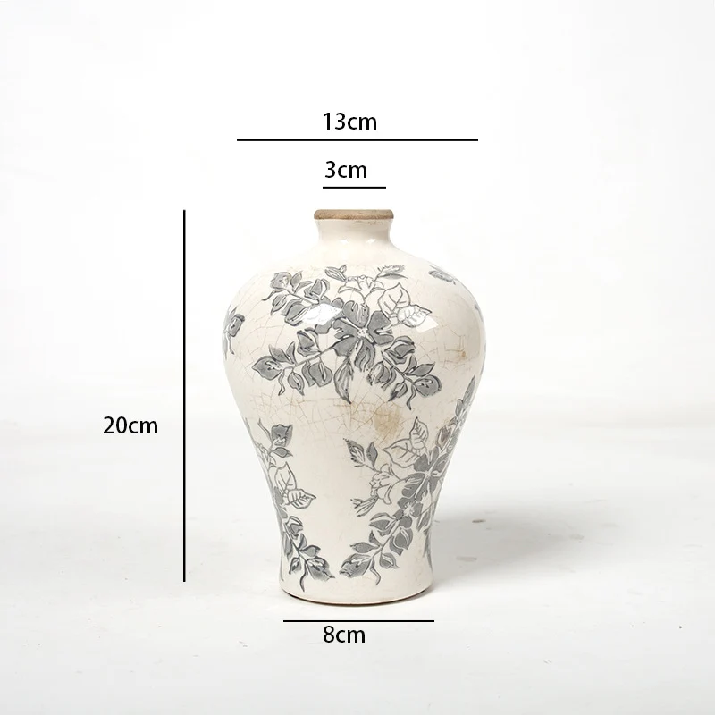 Dekorative Keramikvase Karnz