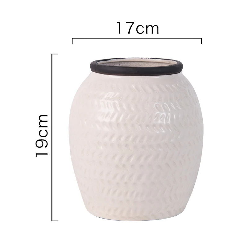 Dekorative Keramikvase Karnz