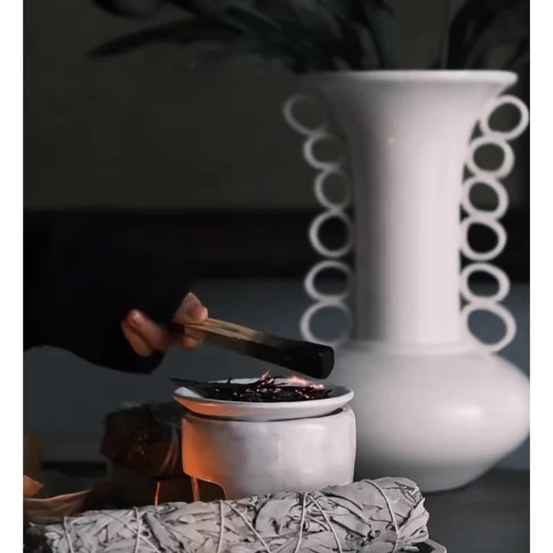 Elegante dekorative Porzellanvase