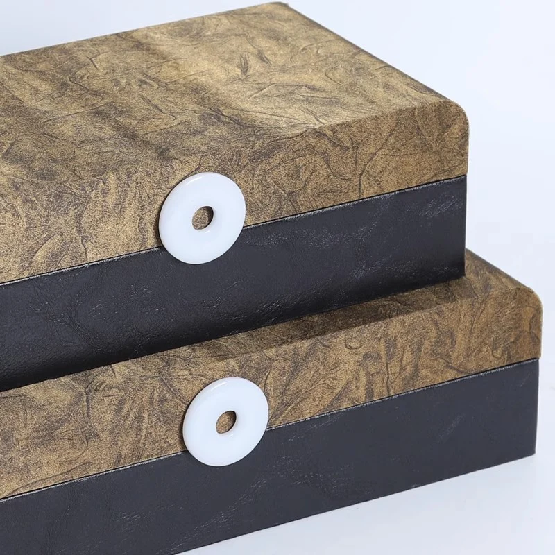Minimalistische dekorative Aufbewahrungsbox-Set