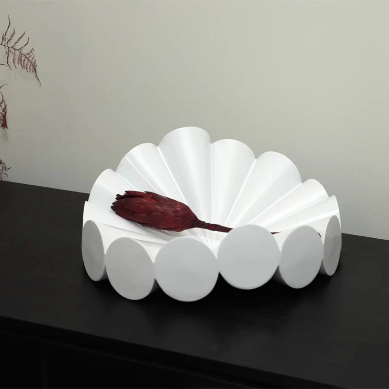 Dekorativer muschelförmiger Tischmittelpunkt