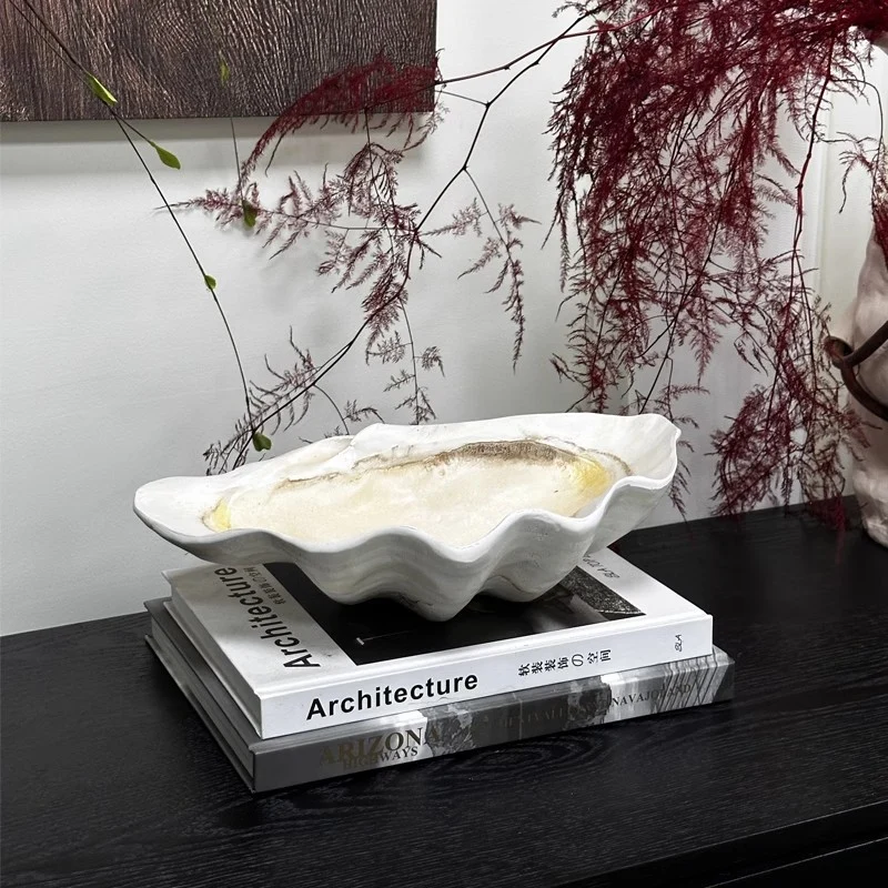 Dekorative Schale, inspiriert von Muscheln
